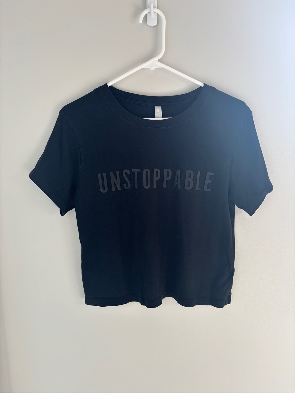 Athleta Black 'Unstoppable' Short Sleeve Tee